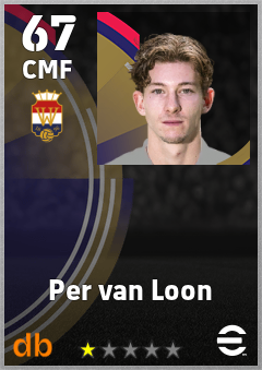 Per van Loon eFootball player card