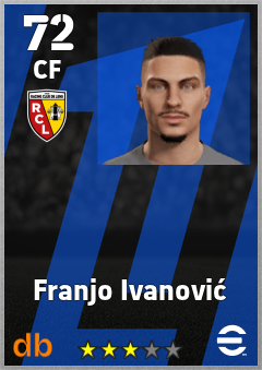 Franjo Ivanović eFootball player card
