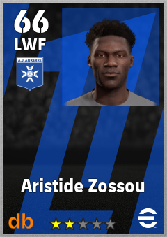 Aristide Zossou — LWF, OVR 66, MAX 66