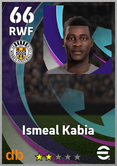 Ismeal Kabia — RWF, OVR 66, MAX 66