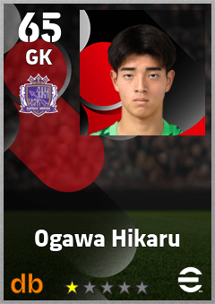Ogawa Hikaru — GK, OVR 65, MAX 65