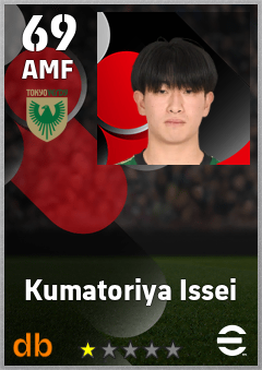 Kumatoriya Issei — AMF, OVR 69, MAX 69