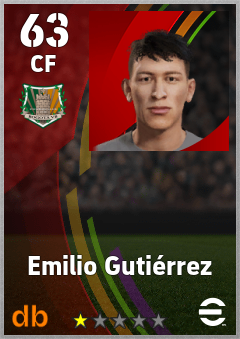 Emilio Gutiérrez eFootball player card