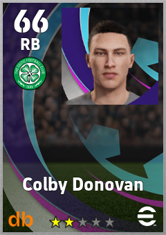 Colby Donovan eFootball player card