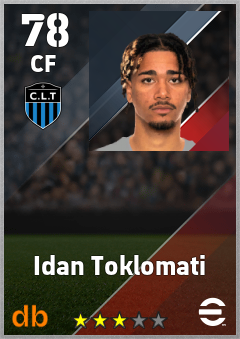 Idan Toklomati — CF, OVR 78, MAX 78