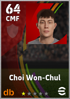 Choi Won-Chul eFootball player card