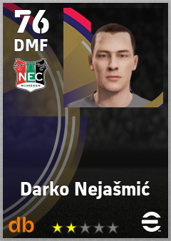 Darko Nejašmić — DMF, OVR 76, MAX 76