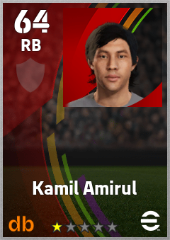 Kamil Amirul eFootball player card