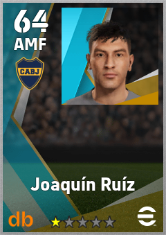 Joaquín Ruíz — AMF, OVR 64, MAX 64