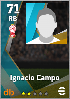 Ignacio Campo eFootball player card