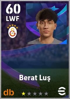 Berat Luş — LWF, OVR 60, MAX 60