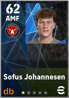 Sofus Johannesen — AMF, OVR 62, MAX 62