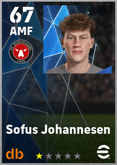 Sofus Johannesen — AMF, OVR 67, MAX 67