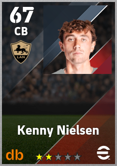 Kenny Nielsen — CB, OVR 67, MAX 67