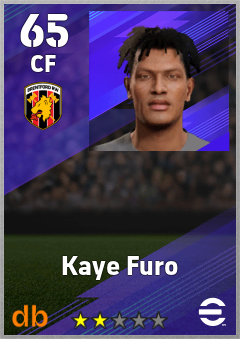 Kaye Furo eFootball player card