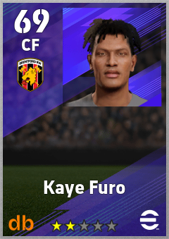 Kaye Furo — CF, OVR 69, MAX 69