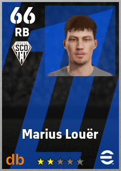 Marius Louër eFootball player card