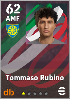 Tommaso Rubino — AMF, OVR 62, MAX 62