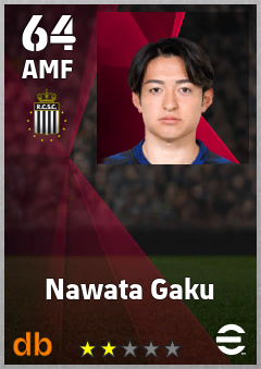 Nawata Gaku eFootball player card
