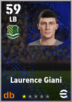 Laurence Giani — LB, OVR 59, MAX 59