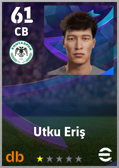 Utku Eriş — CB, OVR 61, MAX 61