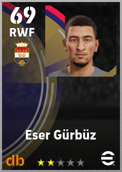 Eser Gürbüz eFootball player card