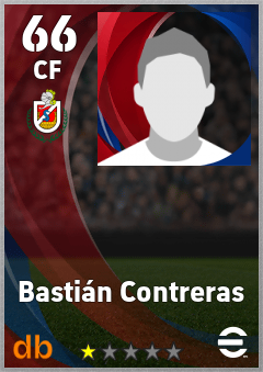 Bastián Contreras — CF, OVR 66, MAX 66