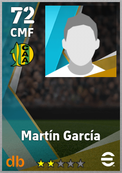 Martín García — CMF, OVR 72, MAX 72