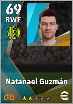 Natanael Guzmán eFootball player card
