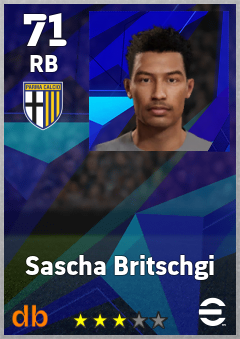 Sascha Britschgi eFootball player card