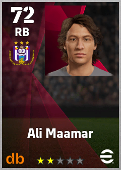 Ali Maamar eFootball player card