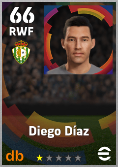 Diego Díaz — RWF, OVR 66, MAX 66