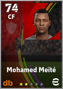 Mohamed Meïté eFootball player card