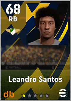 Leandro Santos — RB, OVR 68, MAX 68