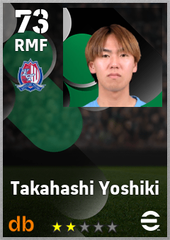 Takahashi Yoshiki — RMF, OVR 73, MAX 73