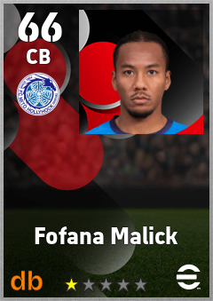 Fofana Malick — CB, OVR 66, MAX 66