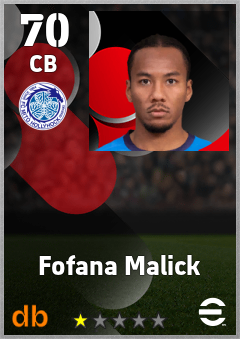 Fofana Malick eFootball player card