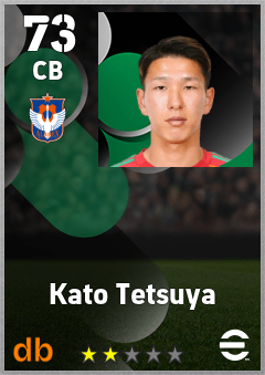 Kato Tetsuya eFootball player card