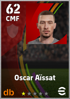 Oscar Aïssat eFootball player card