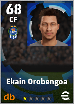 Ekain Orobengoa eFootball player card
