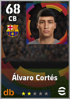 Álvaro Cortés eFootball player card