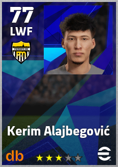 Kerim Alajbegović — LWF, OVR 77, MAX 77