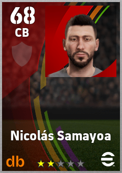 Nicolás Samayoa eFootball player card