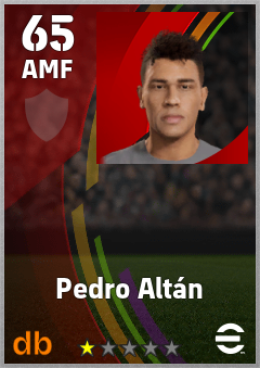 Pedro Altán eFootball player card