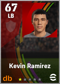 Kevin Ramírez — LB, OVR 67, MAX 67