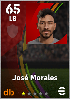 José Morales eFootball player card