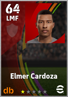 Elmer Cardoza eFootball player card