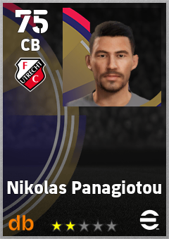 Nikolas Panagiotou eFootball player card