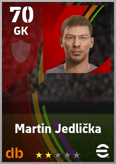Martin Jedlička eFootball player card