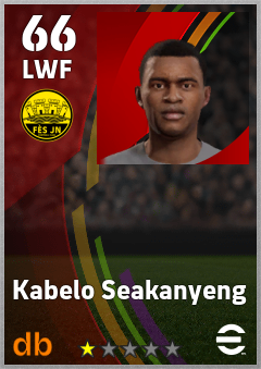 Kabelo Seakanyeng eFootball player card